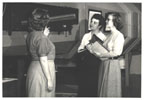 Photo of Mary Ellen Short, Jane Asbill Land, and Emily Brown.