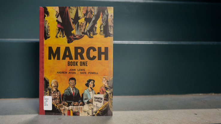 "March: Book 1" cover.