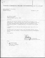 December 9, 1977 letter from Rudolph