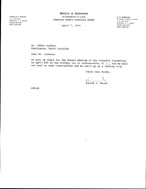 April 7, 1970 letter from Brock