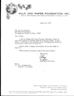 April 10, 1970 letter from Ray Smith