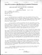 June 27, 1945 letter from Harris