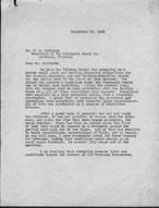 September 17, 1945 letter from Gottwald