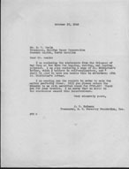 October 17, 1945 letter from Coale