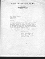 December 18, 1945 letter from Hale