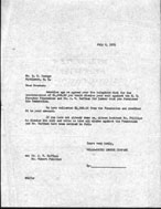 July 6, 1951 letter from Well Oates Paper Company
