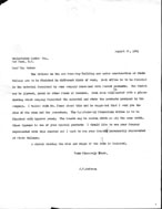 August 27, 1951 letter from Hofmann