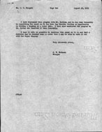 August 30, 1951 letter from Hofmann