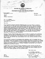 November 2, 1951 letter from Tillman