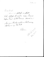 December 4, 1951 letter from Bun