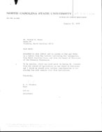 January 22, 1970 letter from Preston