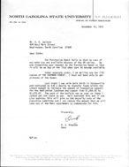 November 19, 1970 letter from Preston