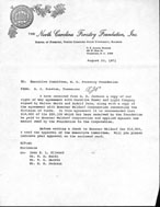 Augsut 23, 1971  letter from Preston