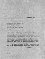 December 7, 1972 letter from Preston