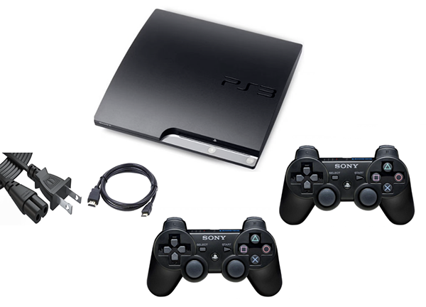 Console, 2 controllers, 2 cables