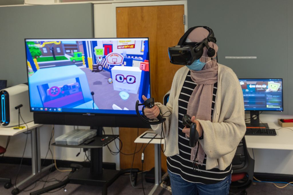 VR Studio, D. H. Hill Jr. Library