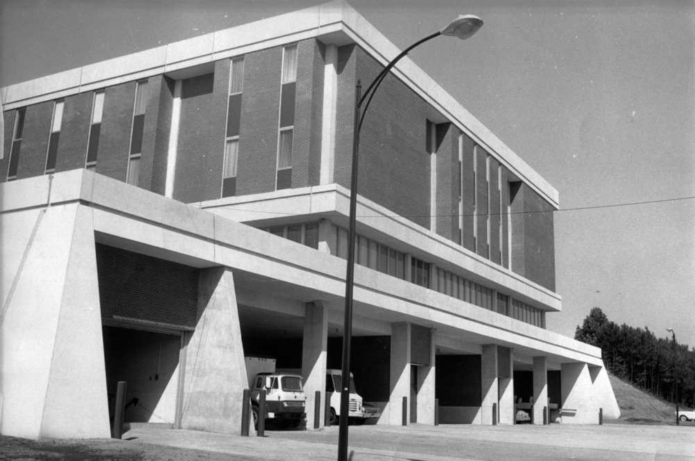 Schaub Hall Loading Dock, 1970.